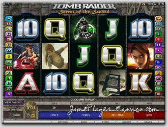 Play Tomb Raider @ Golden Tiger Casino
